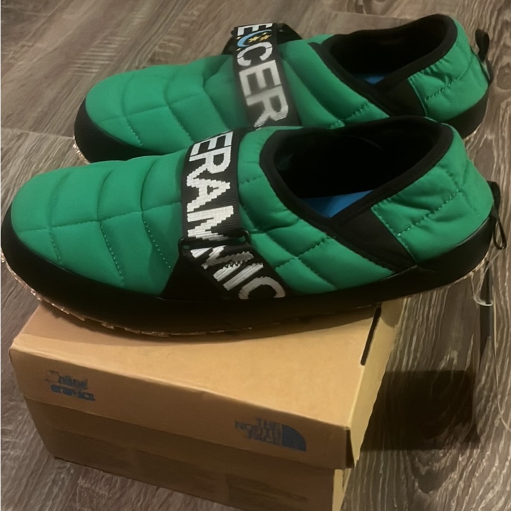 The North Face x Online ceramics Sherpa Traction Mule (hard bottom slippers)